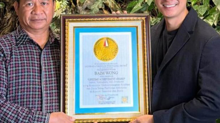 Kapasitas Baim Wong Sebagai Aktor, Produser, serta Sutradara Diakui, Diganjar Penghargaan dari Leprid