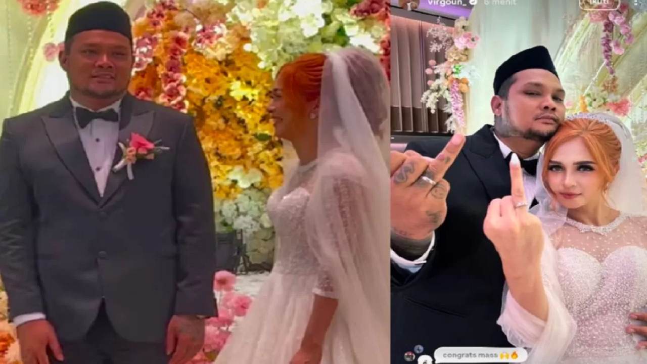 Digelar Tertutup, Pernikahan Virgoun dan Lindi Penuh Kehangatan Keluarga