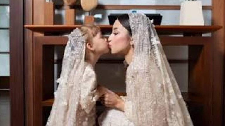 Pesona Gaya Pengajian Jennifer Coppen Jelang Pernikahan, Tampil Serasi Bersama Sang Putri