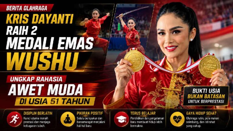Kris Dayanti Raih 2 Medali Emas Wushu, Rahasia Awet Muda di Usia 51 Tahun Jadi Sorotan