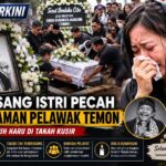Tangis Sang Istri Iringi Pemakaman Temon, Perpisahan Penuh Haru di Tanah Kusir