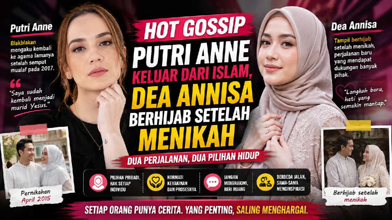 Putri Anne Bicara soal Keyakinan, Dea Annisa Mantap Berhijab Setelah Menikah