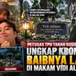 Lampu di Makam Vidi Aldiano Raib, Petugas Ungkap Kronologi