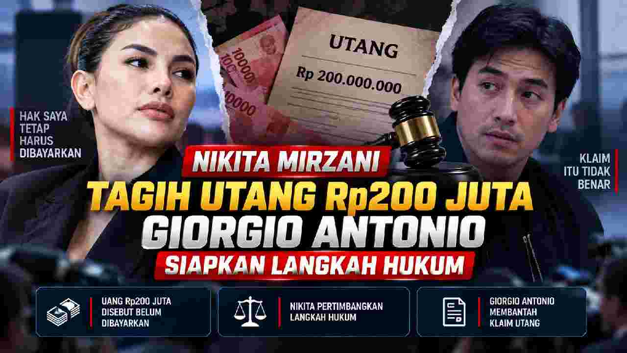 Nikita Mirzani Tagih Utang Rp200 Juta, Langkah Hukum Mulai Dipertimbangkan