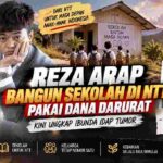 Reza Arap Bangun Sekolah di NTT dari Dana Darurat, Keluarga Jadi Prioritas