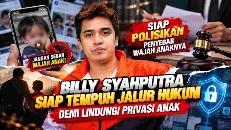 Billy Syahputra Siap Tempuh Jalur Hukum demi Lindungi Privasi Anak