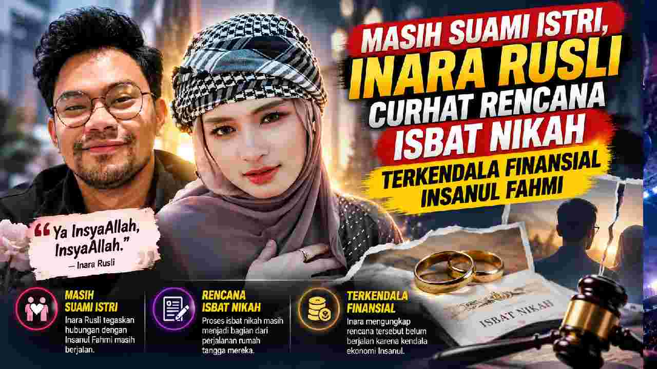 Inara Rusli Tegaskan Masih Menjadi Istri Insanul Fahmi, Isbat Nikah Terkendala Finansial