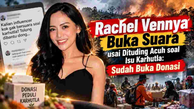 Rachel Vennya Buka Suara soal Karhutla, Ungkap Donasi untuk Korban