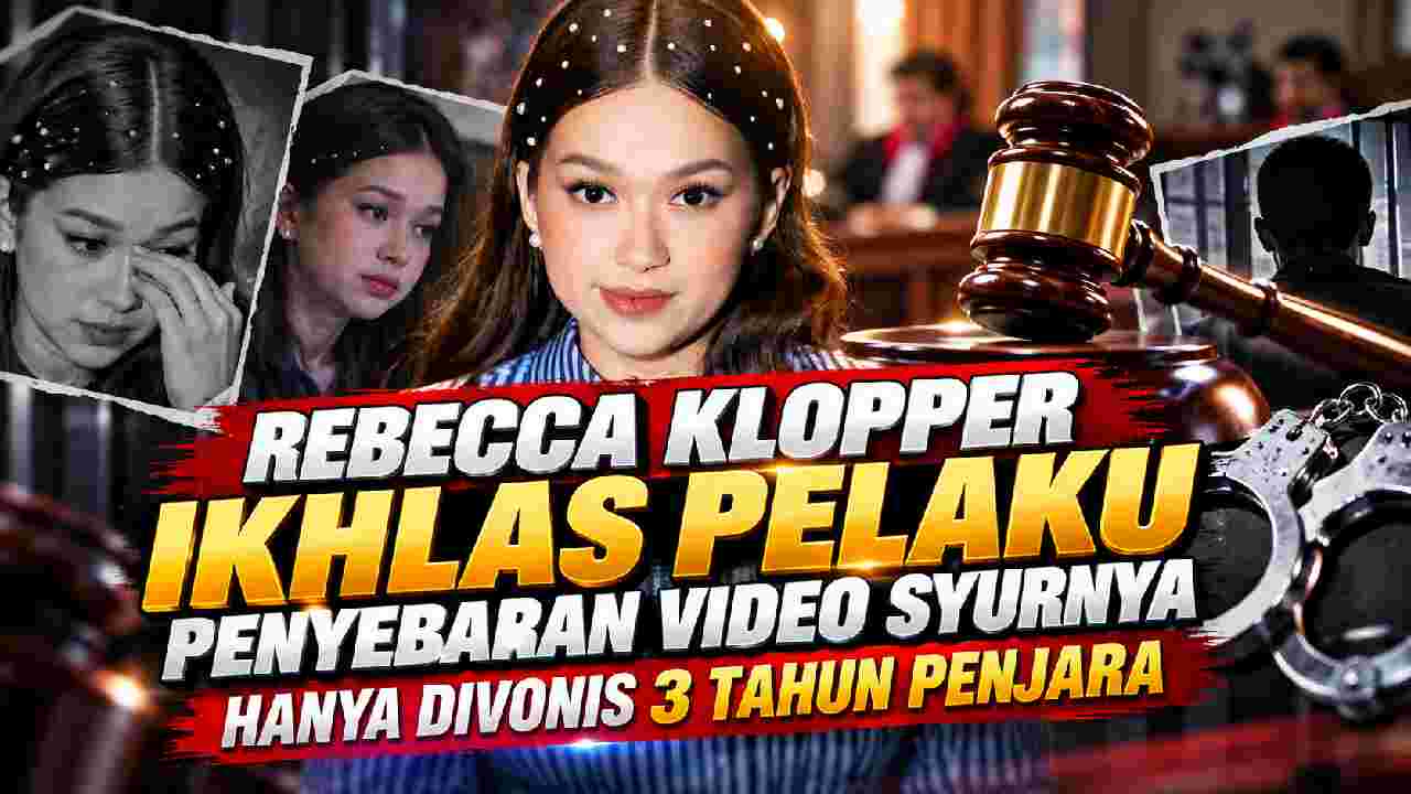 Rebecca Klopper Ikhlas Pelaku Penyebaran Video Pribadi Divonis Tiga Tahun